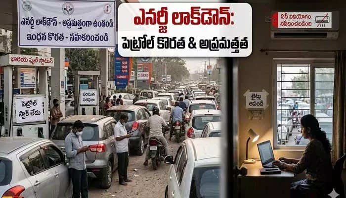 దేశంలో ఎనర్జీ లాక్డౌన్ భయం! ముంచుకొస్తున్న ఇంధన సంక్షోభం!! దేశంలో ఎనర్జీ లాక్డౌన్ భయం! ముంచుకొస్తున్న ఇంధన సంక్షోభం!!