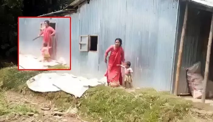 బంగ్లాదేశ్ అల్లర్లలో శివంగిలా మహిళ పోరాటం! వందలాది మందిపై వీరోచిత తిరుగుబాటు!! బంగ్లాదేశ్ అల్లర్లలో శివంగిలా మహిళ పోరాటం! వందలాది మందిపై వీరోచిత తిరుగుబాటు!!