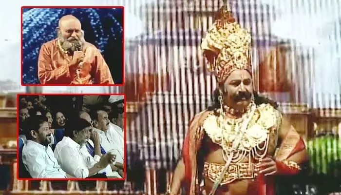 దుమ్మురేపిన తెలంగాణా నాయకులు! దుర్యోధనుడిగా మంత్రి.. కట్టప్పగా ఎమ్మెల్సీ! నట విశ్వరూపం!! దుమ్మురేపిన తెలంగాణా నాయకులు! దుర్యోధనుడిగా మంత్రి.. కట్టప్పగా ఎమ్మెల్సీ! నట విశ్వరూపం!!