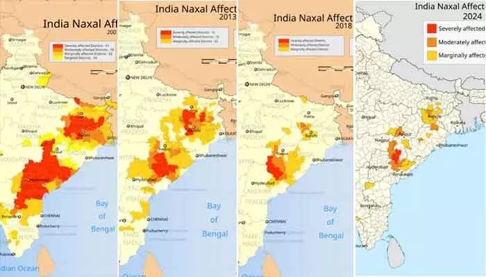 రెడ్ కారిడార్ పతనం: అబూజ్మడ్ అడవుల్లో కొత్త శకం! రెడ్ కారిడార్ పతనం: అబూజ్మడ్ అడవుల్లో కొత్త శకం!