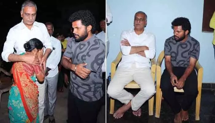 మై విలేజ్ షో అనిల్ గీలాకు షాక్! హరీష్ రావు సంచలన పరామర్శ!! మై విలేజ్ షో అనిల్ గీలాకు షాక్! హరీష్ రావు సంచలన పరామర్శ!!