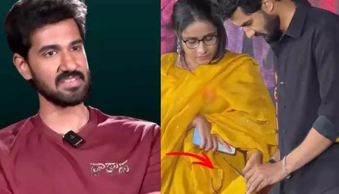 మాస్ అప్డేట్: స్టేజ్ పైనే లేడీ చున్నీ లాగిన టాలీవుడ్ హీరో! షాకింగ్ వీడియో వైరల్ మాస్ అప్డేట్: స్టేజ్ పైనే లేడీ చున్నీ లాగిన టాలీవుడ్ హీరో! షాకింగ్ వీడియో వైరల్