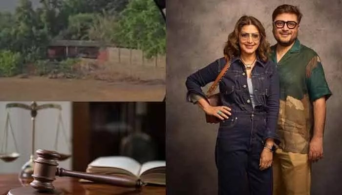 భూ వివాదంలో సోనాలి బింద్రే దంపతులు! రైతు ఆరోపణలు.. బ్లాక్ మెయిల్ అంటున్న నటి!! భూ వివాదంలో సోనాలి బింద్రే దంపతులు! రైతు ఆరోపణలు.. బ్లాక్ మెయిల్ అంటున్న నటి!!