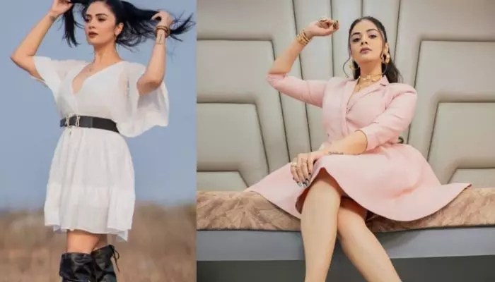 శ్రీముఖి అందాల విధ్వంసం! పొట్టి డ్రస్సులో హీట్ పెంచేసిందిగా.. కుర్రాళ్ళకి నిద్ర కరువు! శ్రీముఖి అందాల విధ్వంసం! పొట్టి డ్రస్సులో హీట్ పెంచేసిందిగా.. కుర్రాళ్ళకి నిద్ర కరువు!