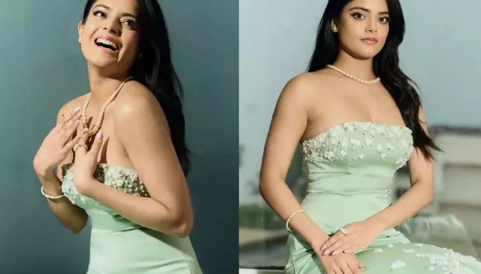Riddi Kumar Stuns in Green Dress: Viral Glamour Photos Take Social Media by Storm! Riddi Kumar Stuns in Green Dress: Viral Glamour Photos Take Social Media by Storm!