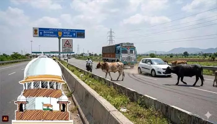 హైవేలపై పశువుల బీభత్సం! సుప్రీంకోర్టు సీరియస్ వార్నింగ్! హైవేలపై పశువుల బీభత్సం! సుప్రీంకోర్టు సీరియస్ వార్నింగ్!