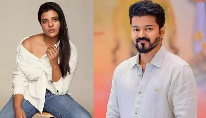 Aishwarya Rajesh Hails Vijay as a Role Model Amidst Political Entry Aishwarya Rajesh Hails Vijay as a Role Model Amidst Political Entry