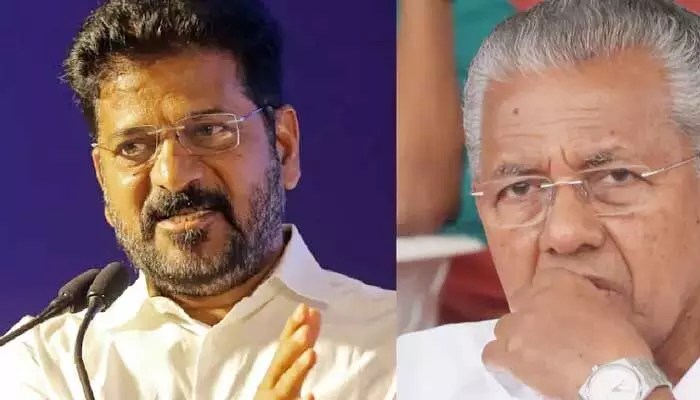 కేరళ సీఎంకు రేవంత్ రెడ్డి స్ట్రాంగ్ కౌంటర్: 'మీ భాష దిగజారుడు!' కేరళ సీఎంకు రేవంత్ రెడ్డి స్ట్రాంగ్ కౌంటర్: 'మీ భాష దిగజారుడు!'