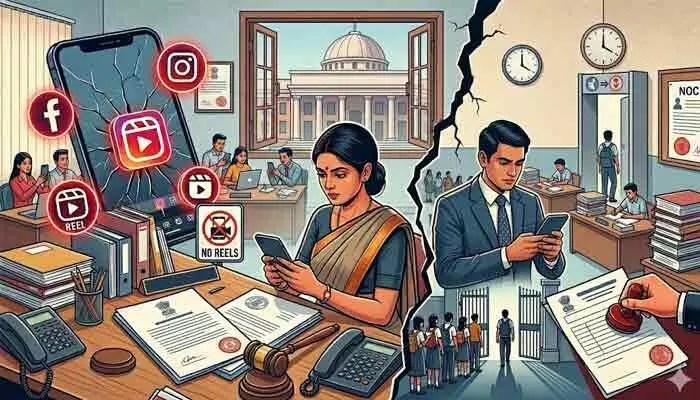 బీహార్ సర్కార్ సంచలనం: ఉద్యోగుల సోషల్ మీడియాకు కళ్లెం! కఠిన నిబంధనలు జారీ! బీహార్ సర్కార్ సంచలనం: ఉద్యోగుల సోషల్ మీడియాకు కళ్లెం! కఠిన నిబంధనలు జారీ!