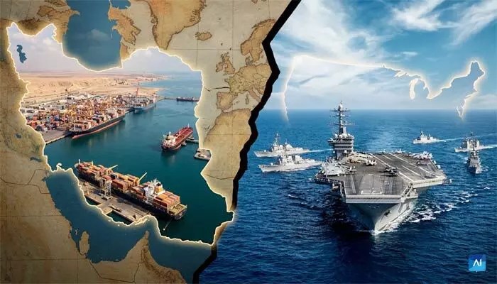 అమెరికా vs ఇరాన్: సముద్ర దిగ్బంధనంతో ముదురుతున్న సంక్షోభం! యుద్ధమే మార్గమా? అమెరికా vs ఇరాన్: సముద్ర దిగ్బంధనంతో ముదురుతున్న సంక్షోభం! యుద్ధమే మార్గమా?