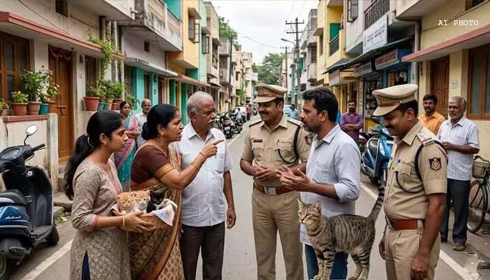 పిల్లి గొడవ: పిల్లల బాధ్యత ఎవరిది? పోలీసుల తీర్పుతో ఊహించని ట్విస్ట్! పిల్లి గొడవ: పిల్లల బాధ్యత ఎవరిది? పోలీసుల తీర్పుతో ఊహించని ట్విస్ట్!