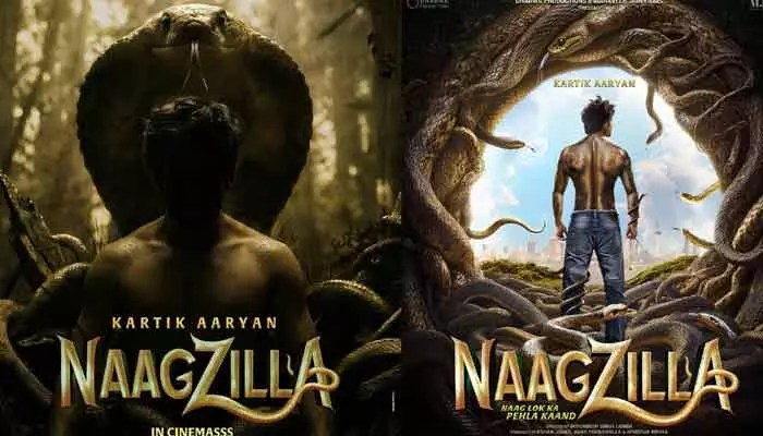 Kartik Aaryan's 'Nagilla' Poster Shocks! Valentine's Day Gets a Chilling Horror Treat Kartik Aaryan's 'Nagilla' Poster Shocks! Valentine's Day Gets a Chilling Horror Treat
