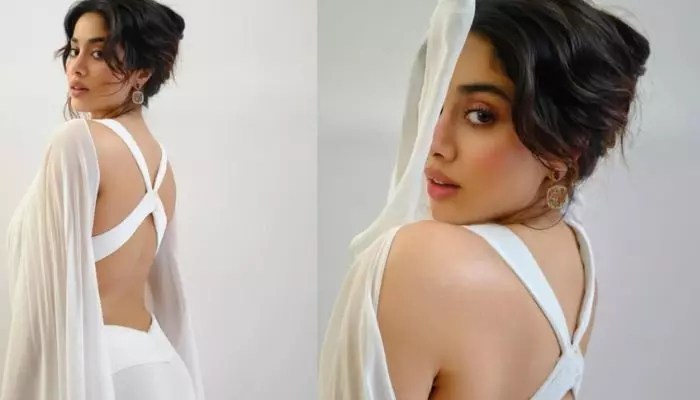Janhvi Kapoor's Viral White Dress Photoshoot & Grand Tollywood Debut with Ram Charan Janhvi Kapoor's Viral White Dress Photoshoot & Grand Tollywood Debut with Ram Charan