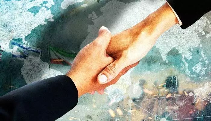 మధ్యప్రాచ్యంలో యుద్ధ మేఘాలు తొలగేనా? కాల్పుల విరమణకు తెరలేపిన అమెరికా! మధ్యప్రాచ్యంలో యుద్ధ మేఘాలు తొలగేనా? కాల్పుల విరమణకు తెరలేపిన అమెరికా!