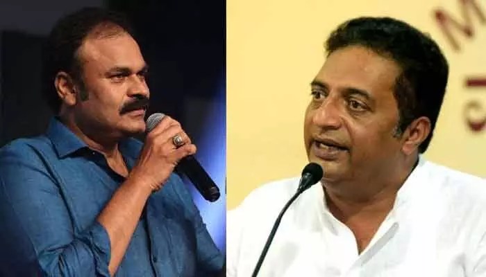 Prakash Raj's Rama Comments Spark Controversy; Nagababu Delivers Mass Counter Prakash Raj's Rama Comments Spark Controversy; Nagababu Delivers Mass Counter