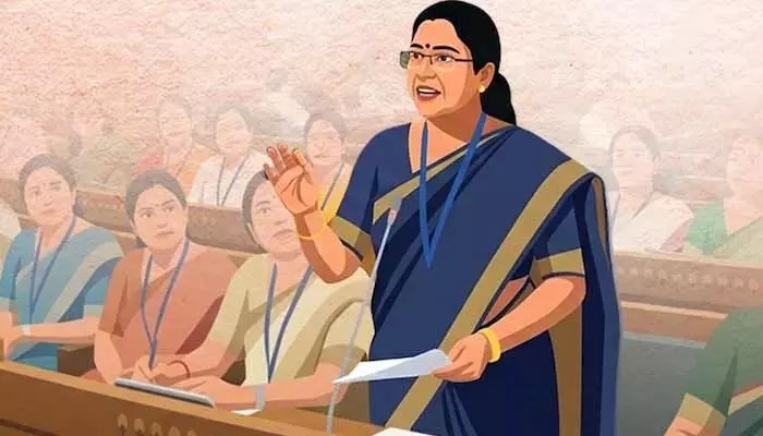 ఈ సమయంలో మహిళా కోటా బిల్లు ఎందుకు?.. FAQ రూపంలో కేంద్రం క్లారిటీ ఈ సమయంలో మహిళా కోటా బిల్లు ఎందుకు?.. FAQ రూపంలో కేంద్రం క్లారిటీ