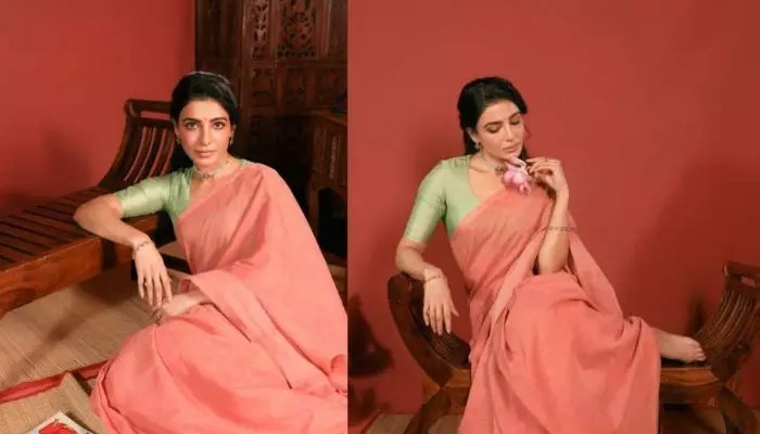 Samantha: క్లాస్ అండ్ ఎలిగెంట్ లుక్తో సమంత సందడి Samantha: క్లాస్ అండ్ ఎలిగెంట్ లుక్తో సమంత సందడి