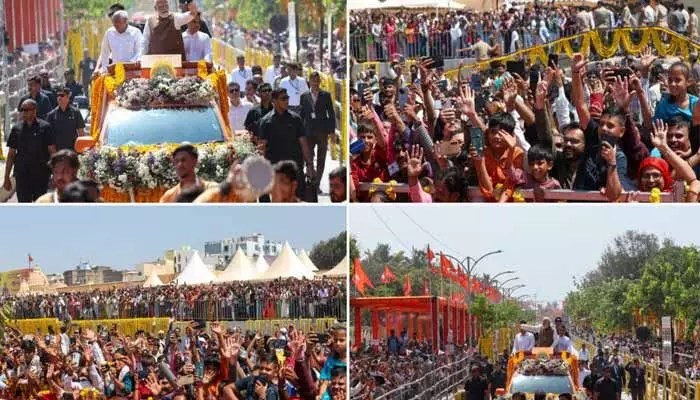 సోమనాథ్: ఆధ్యాత్మిక వారసత్వం, జాతి ఐక్యతకు ప్రతీక! చంద్రబాబు సందేశం వెనుక రాజకీయం? సోమనాథ్: ఆధ్యాత్మిక వారసత్వం, జాతి ఐక్యతకు ప్రతీక! చంద్రబాబు సందేశం వెనుక రాజకీయం?