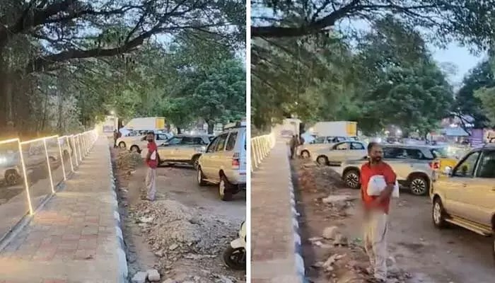 అద్దాలు పెట్టినా మారరా? బహిరంగ మూత్రవిసర్జనపై ప్రజాగ్రహం! అద్దాలు పెట్టినా మారరా? బహిరంగ మూత్రవిసర్జనపై ప్రజాగ్రహం!