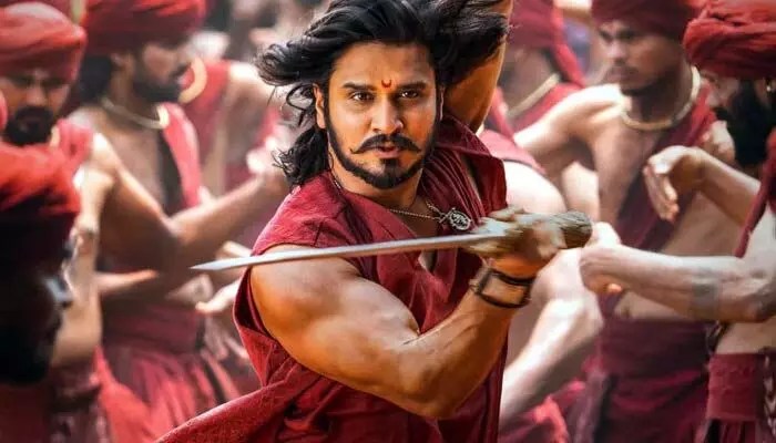 స్వయంభు నుండి మాస్ అప్డేట్! నిఖిల్ షాకింగ్ పోస్ట్! రిలీజ్ డేట్ పై భారీ హింట్! స్వయంభు నుండి మాస్ అప్డేట్! నిఖిల్ షాకింగ్ పోస్ట్! రిలీజ్ డేట్ పై భారీ హింట్!