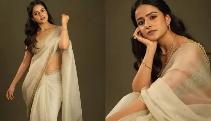 వైష్ణవి చైతన్య చీరకట్టులో మాయ! నెట్టింట వైరల్ అవుతున్న హాట్ లుక్స్.. ఫ్యాన్స్ ఫిదా! వైష్ణవి చైతన్య చీరకట్టులో మాయ! నెట్టింట వైరల్ అవుతున్న హాట్ లుక్స్.. ఫ్యాన్స్ ఫిదా!