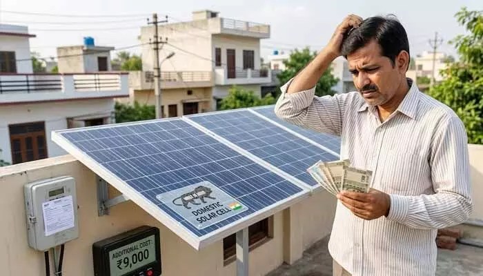 సోలార్ సబ్సిడీకి షాక్: వినియోగదారుల జేబుకు చిల్లు! సోలార్ సబ్సిడీకి షాక్: వినియోగదారుల జేబుకు చిల్లు!