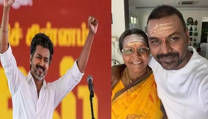 లారెన్స్ పొలిటికల్ ఎంట్రీ సంచలనం! విజయ్ స్థానంలో పోటీపై బిగ్ అప్డేట్! లారెన్స్ పొలిటికల్ ఎంట్రీ సంచలనం! విజయ్ స్థానంలో పోటీపై బిగ్ అప్డేట్!