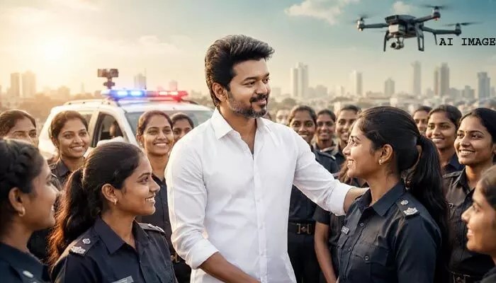 మహిళల భద్రతకు సీఎం విజయ్ మాస్టర్ ప్లాన్! తమిళనాడులో ‘సింగప్పెన్’ టాస్క్ ఫోర్స్ సంచలనం! మహిళల భద్రతకు సీఎం విజయ్ మాస్టర్ ప్లాన్! తమిళనాడులో ‘సింగప్పెన్’ టాస్క్ ఫోర్స్ సంచలనం!