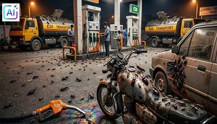 ఇథనాల్ బైక్ల ట్యాంకుల్లో చీమలు, కందరీగలు ఎందుకు? షాకింగ్ నిజాలు! ఇథనాల్ బైక్ల ట్యాంకుల్లో చీమలు, కందరీగలు ఎందుకు? షాకింగ్ నిజాలు!