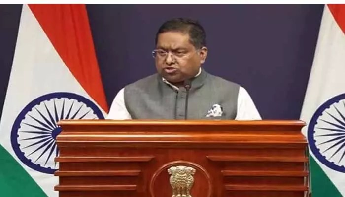 పాక్ ఉగ్రదాడి: భారత్పై నిందలు.. కేంద్రం ఘాటు కౌంటర్! పాక్ ఉగ్రదాడి: భారత్పై నిందలు.. కేంద్రం ఘాటు కౌంటర్!