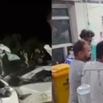 రోడ్డు ప్రమాదంలో ఐదుగురు యువకుల దుర్మరణం: స్కార్పియో డంపర్ను ఢీకొట్టి నలిగిపోయింది రోడ్డు ప్రమాదంలో ఐదుగురు యువకుల దుర్మరణం: స్కార్పియో డంపర్ను ఢీకొట్టి నలిగిపోయింది