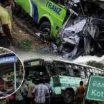 మదురైలో ఘోరం: నిద్రమత్తులో డ్రైవర్.. ఐదు ప్రాణాలు బలి, 42 మందికి తీవ్ర గాయాలు! మదురైలో ఘోరం: నిద్రమత్తులో డ్రైవర్.. ఐదు ప్రాణాలు బలి, 42 మందికి తీవ్ర గాయాలు!