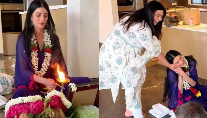 శృతి హాసన్ కొత్తింటి మాస్ ఎంట్రీ! ఫోటోలు చూస్తే షాక్ అవ్వాల్సిందే! శృతి హాసన్ కొత్తింటి మాస్ ఎంట్రీ! ఫోటోలు చూస్తే షాక్ అవ్వాల్సిందే!