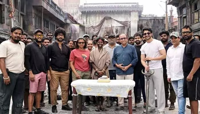 Prasanth Varma's 'Mahakaali' Nears Completion: Set Photos Go Viral! Prasanth Varma's 'Mahakaali' Nears Completion: Set Photos Go Viral!