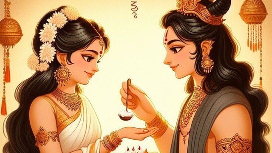 రేపు యమ ద్వితీయ నాడు లక్ష్మీ కుబేర పూజ చేస్తే సంపద, భోగభాగ్యాలు కలుగుతాయి.. భగినీ హస్త భోజనం వెనుక ఉన్న పురాణ గాథ ఇదే! రేపు యమ ద్వితీయ నాడు లక్ష్మీ కుబేర పూజ చేస్తే సంపద, భోగభాగ్యాలు కలుగుతాయి.. భగినీ హస్త భోజనం వెనుక ఉన్న పురాణ గాథ ఇదే!