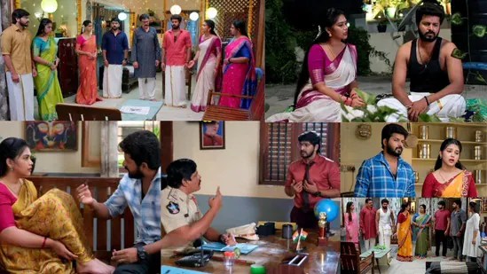 గుండె నిండా గుడి గంటలు టుడే ఎపిసోడ్: శోభన ప్లాన్ బయటపెట్టిన మీనా- భార్యకు పట్టీలు కొన్న బాలు-మనోజ్ షాపులో దొంగనోట్లు గుండె నిండా గుడి గంటలు టుడే ఎపిసోడ్: శోభన ప్లాన్ బయటపెట్టిన మీనా- భార్యకు పట్టీలు కొన్న బాలు-మనోజ్ షాపులో దొంగనోట్లు