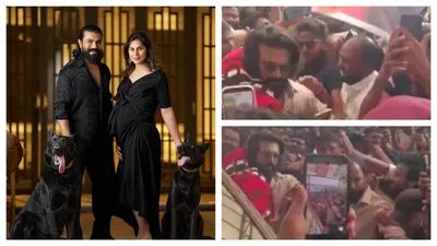 Chaos in Hyderabad: Ram Charan and Daughter Mobbed by Fans at Hospital; Outrage Ensues Chaos in Hyderabad: Ram Charan and Daughter Mobbed by Fans at Hospital; Outrage Ensues