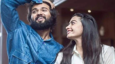 Wedding Bells? Rashmika Mandanna's Cryptic Response Fuels Vijay Deverakonda Marriage Buzz! Wedding Bells? Rashmika Mandanna's Cryptic Response Fuels Vijay Deverakonda Marriage Buzz!