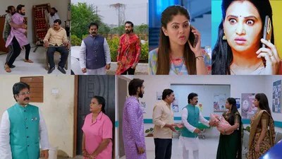 బ్రహ్మముడి సీరియల్: మంత్రికి షాక్ ఇచ్చిన రాజ్! కళ్యాణ్, రాజ్ లకు గుండు గ్యారెంటీ! రుద్రాణి డేంజర్ ప్లాన్! బ్రహ్మముడి సీరియల్: మంత్రికి షాక్ ఇచ్చిన రాజ్! కళ్యాణ్, రాజ్ లకు గుండు గ్యారెంటీ! రుద్రాణి డేంజర్ ప్లాన్!