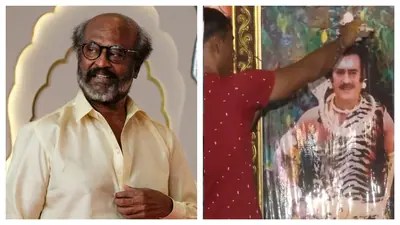 Rajinikanth Fan's Shiva Puja Stunt Sparks Social Media Outrage! Rajinikanth Fan's Shiva Puja Stunt Sparks Social Media Outrage!