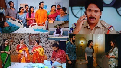 బ్రహ్మముడి సీరియల్: మినిస్టర్ ఇంట్లో రచ్చ! రుద్రాణి ప్లాన్ మామూలుగా లేదుగా!! బ్రహ్మముడి సీరియల్: మినిస్టర్ ఇంట్లో రచ్చ! రుద్రాణి ప్లాన్ మామూలుగా లేదుగా!!