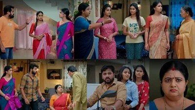 Meena's Mayhem: Prabhavati Sells Flowers, Sanju Warned in Gunde Ninda Gudi Gantalu Meena's Mayhem: Prabhavati Sells Flowers, Sanju Warned in Gunde Ninda Gudi Gantalu
