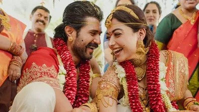 Virosh Wedding: Kalyani Priyadarshan Shares Intimate Moments of Vijay & Rashmika's Union! Virosh Wedding: Kalyani Priyadarshan Shares Intimate Moments of Vijay & Rashmika's Union!