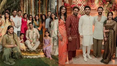 Allu Sirish Wedding Festivities Begin: Vijay, Rashmika, Allu Arjun Celebrate! Allu Sirish Wedding Festivities Begin: Vijay, Rashmika, Allu Arjun Celebrate!