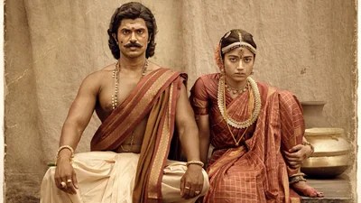 'Ranabaali' Poster Controversy: Director & Fans Defend Vijay & Rashmika's Vintage Look! 'Ranabaali' Poster Controversy: Director & Fans Defend Vijay & Rashmika's Vintage Look!