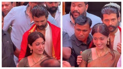 షాకింగ్ న్యూస్: జూబ్లీహిల్స్ టెంపుల్లో విజయ్, రష్మిక సందడి! వైరల్ వీడియో! షాకింగ్ న్యూస్: జూబ్లీహిల్స్ టెంపుల్లో విజయ్, రష్మిక సందడి! వైరల్ వీడియో!
