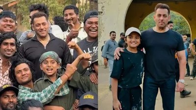 Salman Khan's Youthful Transformation in 'Battle of Galwan' BTS Photos Stuns Fans! Salman Khan's Youthful Transformation in 'Battle of Galwan' BTS Photos Stuns Fans!