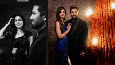 Allu Arjun's Double Celebration: 15th Anniversary & Allu Sirish's Wedding Go Viral! Allu Arjun's Double Celebration: 15th Anniversary & Allu Sirish's Wedding Go Viral!