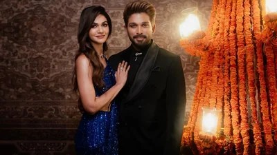 Allu Arjun's Sweet Anniversary Tribute: Credits Wife Sneha for Success! Allu Arjun's Sweet Anniversary Tribute: Credits Wife Sneha for Success!