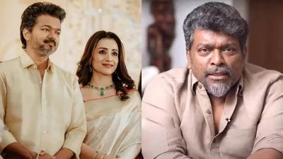 Vijay-Trisha Romance: Parthiban's Cryptic Digs Spark Controversy! Vijay-Trisha Romance: Parthiban's Cryptic Digs Spark Controversy!